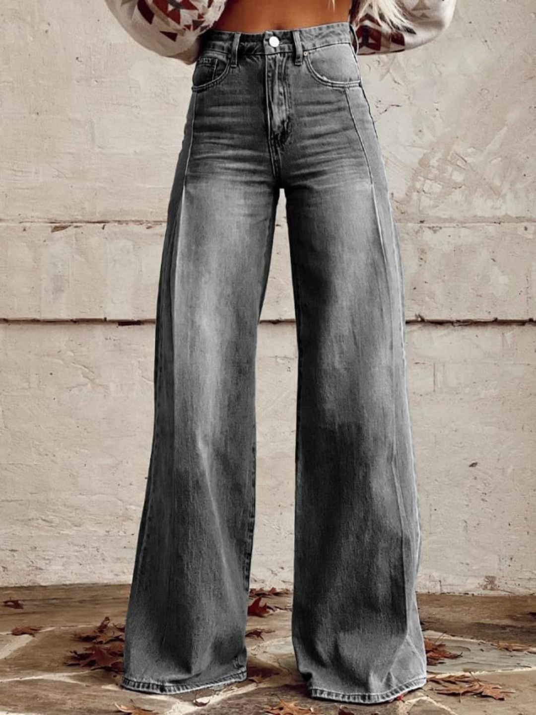 Lucia - Pantalon Large Élégant
