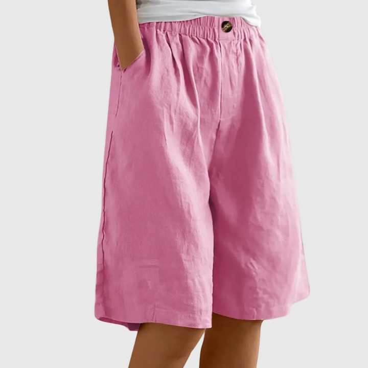 THÉO & MARCELLE PARIS | Shorts Amples Taille Élastique Ella