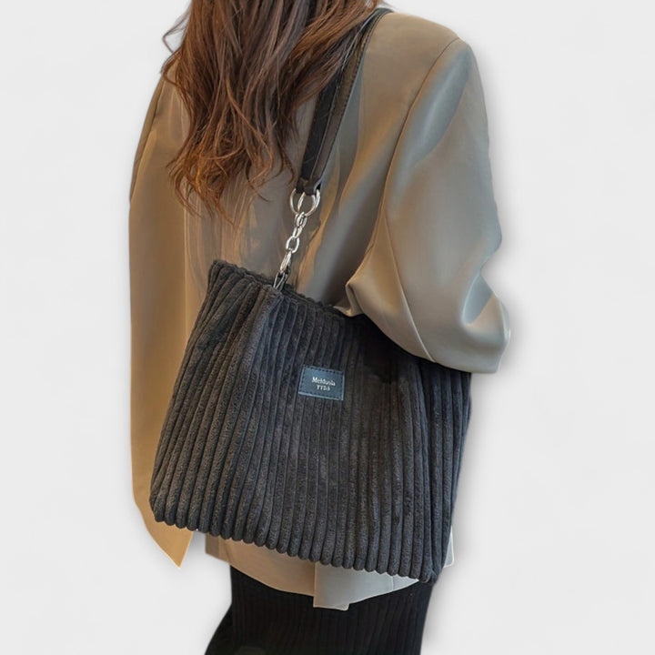 Aurélie | Sac à bandoulière en cordon doux