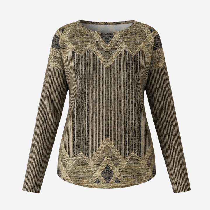 Zofia- Vintage Sweter w Paski