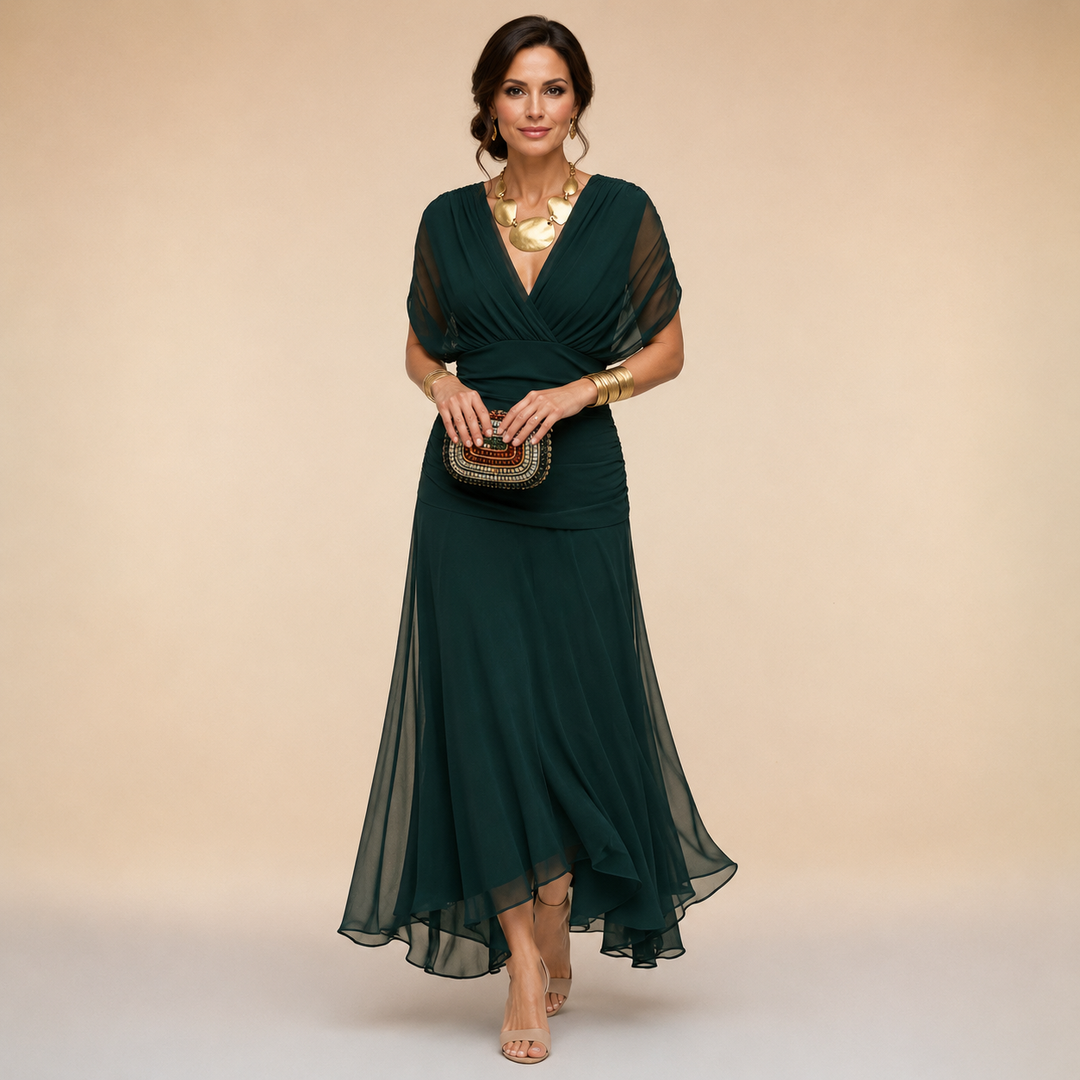 Emma | Robe de Soirée Maxi Élégante