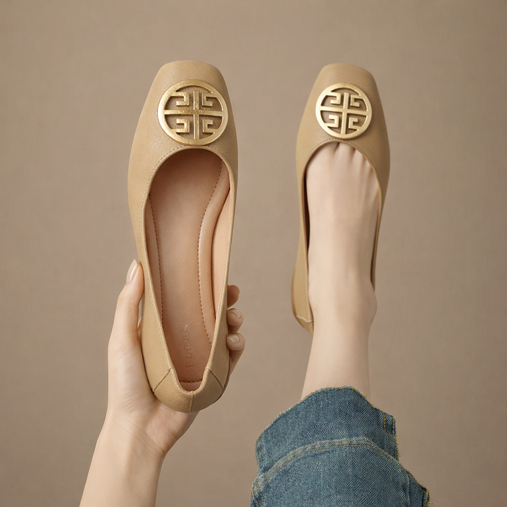 Ballerines en Cuir Orchard