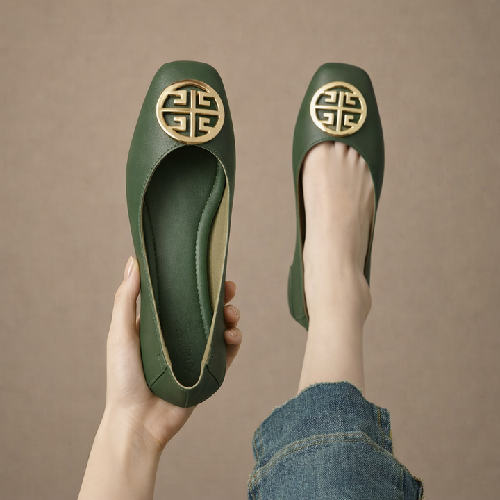 Ballerines en Cuir Orchard