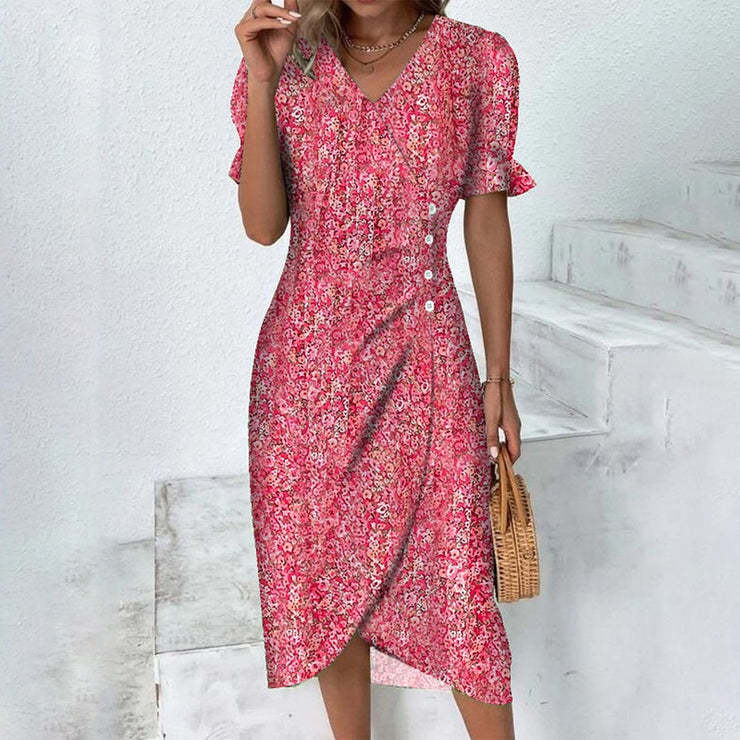 Robe d'Été Flatteuse Légère