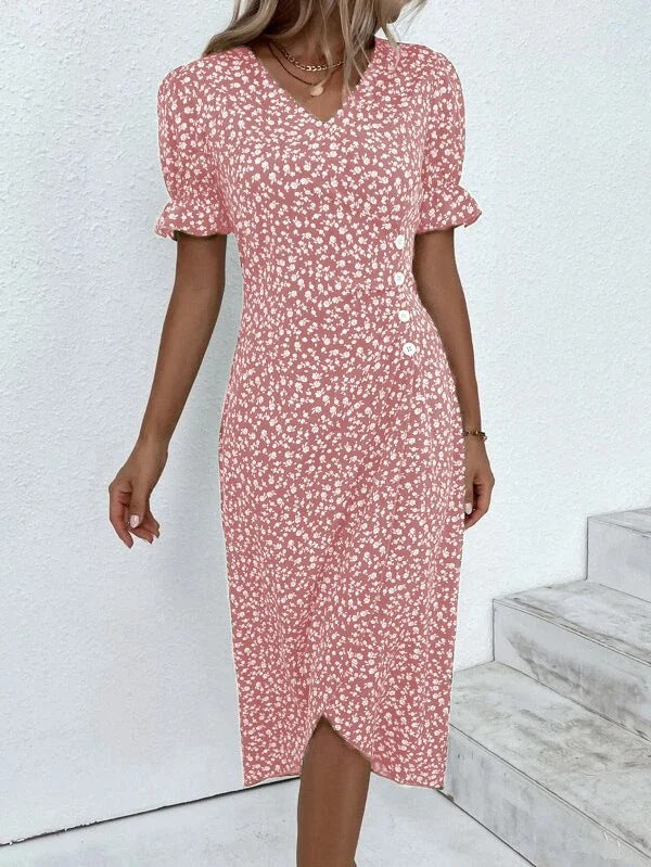 Robe d'Été Flatteuse Légère