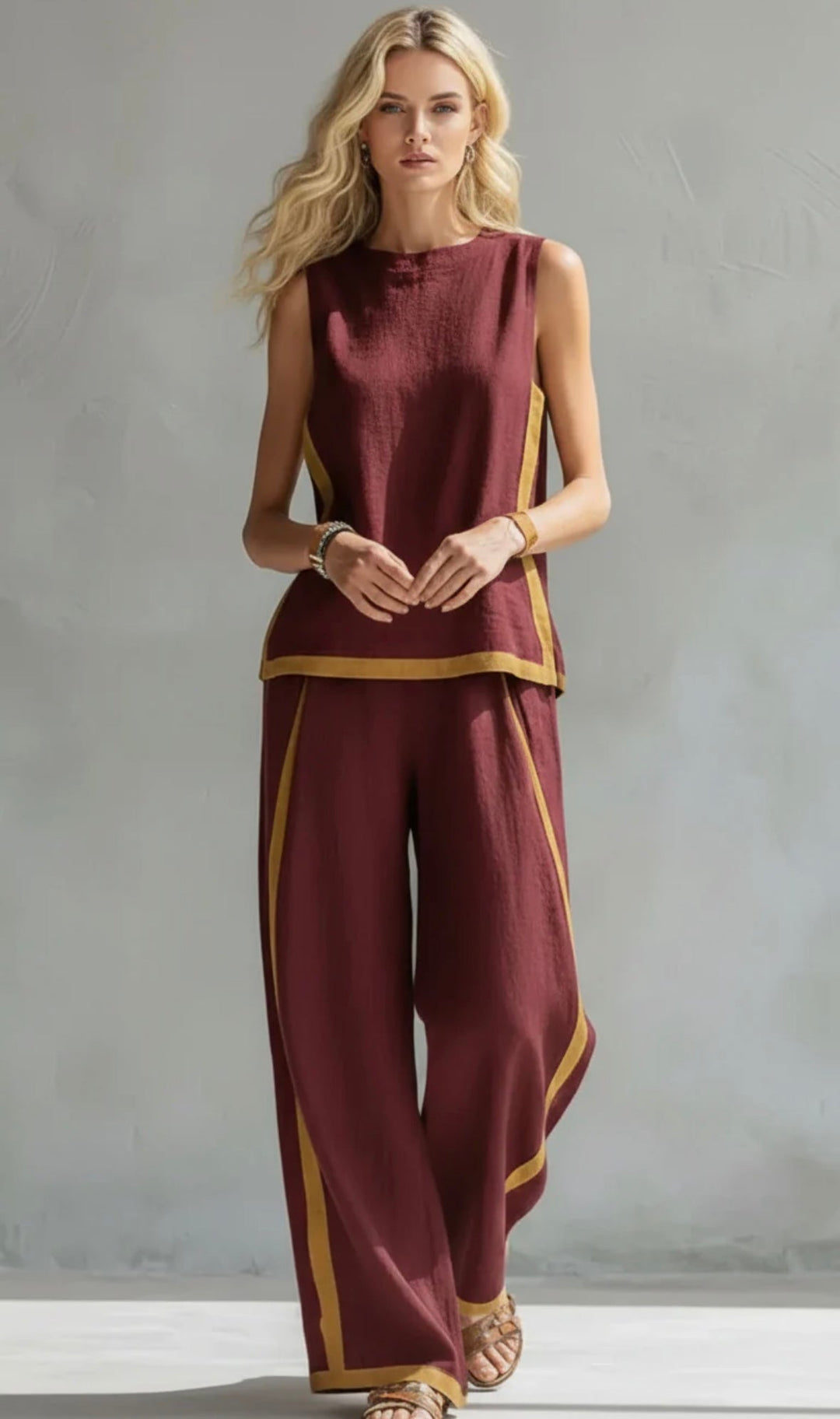 Leila™ | Ensemble Élégant en Deux Pièces