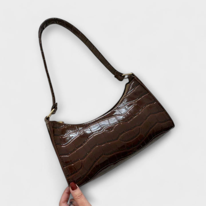 Solène | Sac en Cuir Brillant
