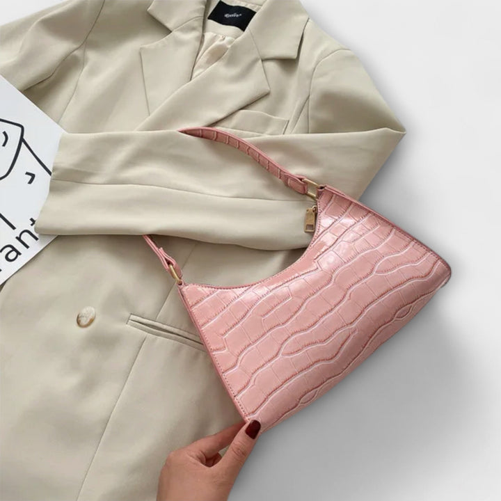 Solène | Sac en Cuir Brillant
