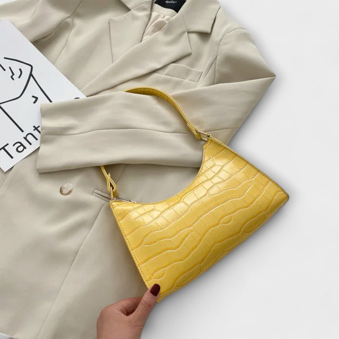 Solène | Sac en Cuir Brillant