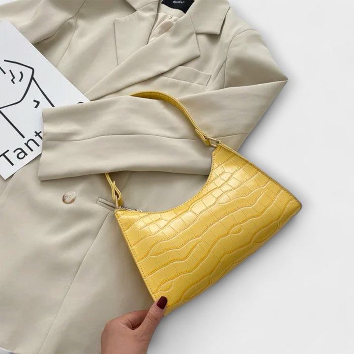 Solène | Sac en Cuir Brillant