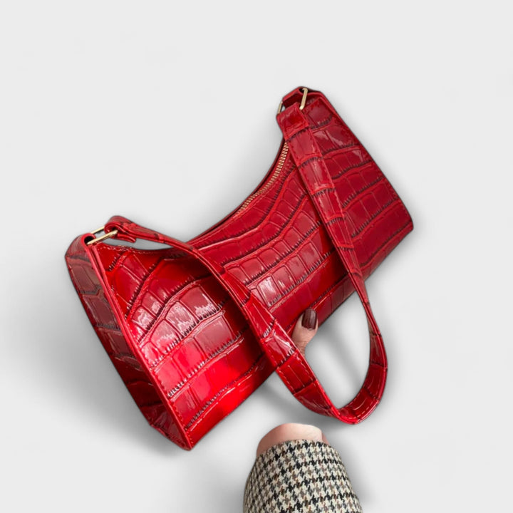 Solène | Sac en Cuir Brillant