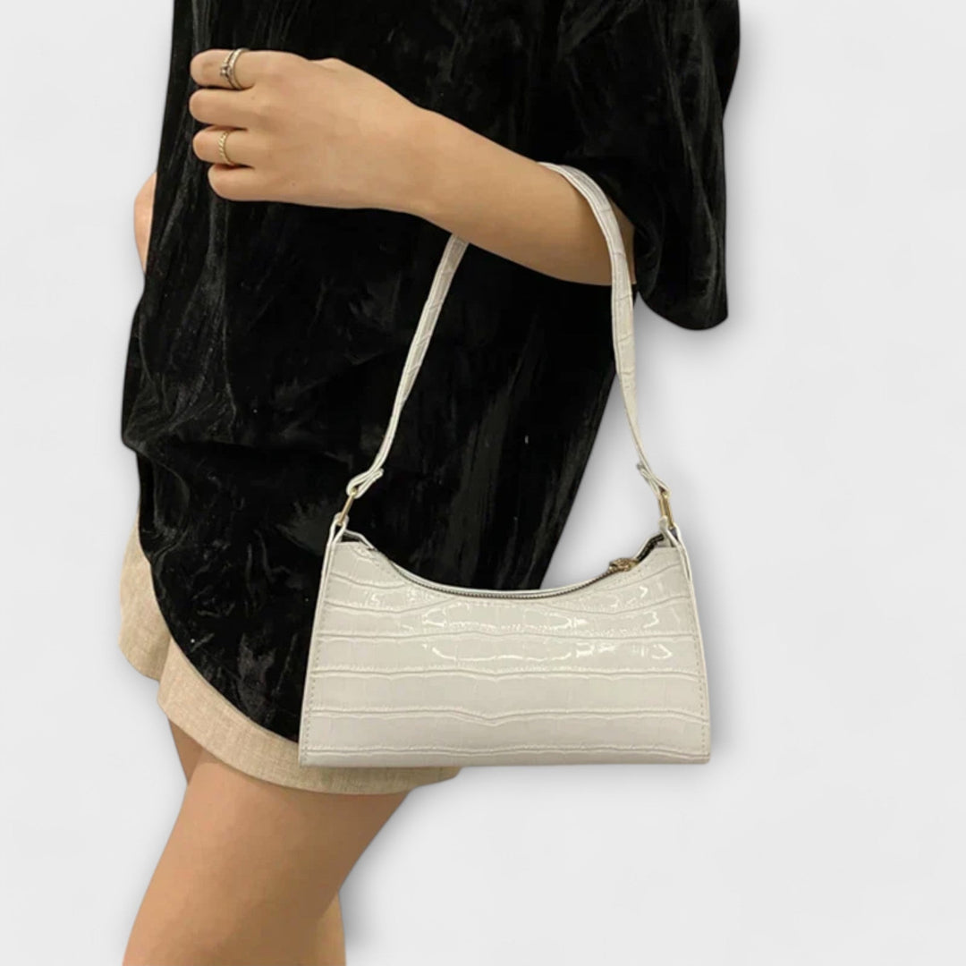 Solène | Sac en Cuir Brillant