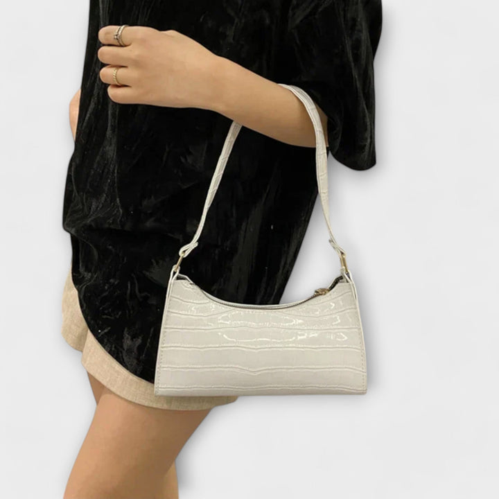 Solène | Sac en Cuir Brillant