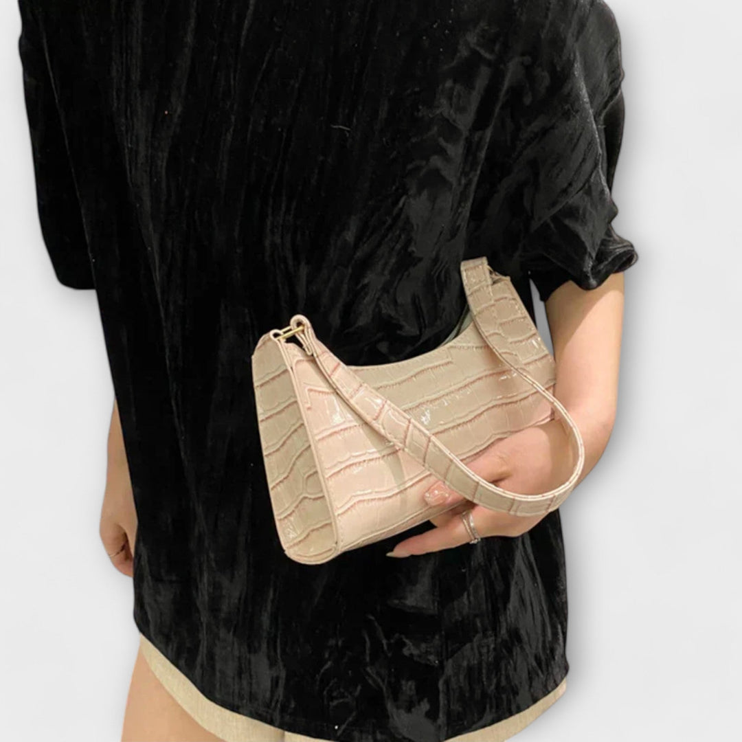 Solène | Sac en Cuir Brillant