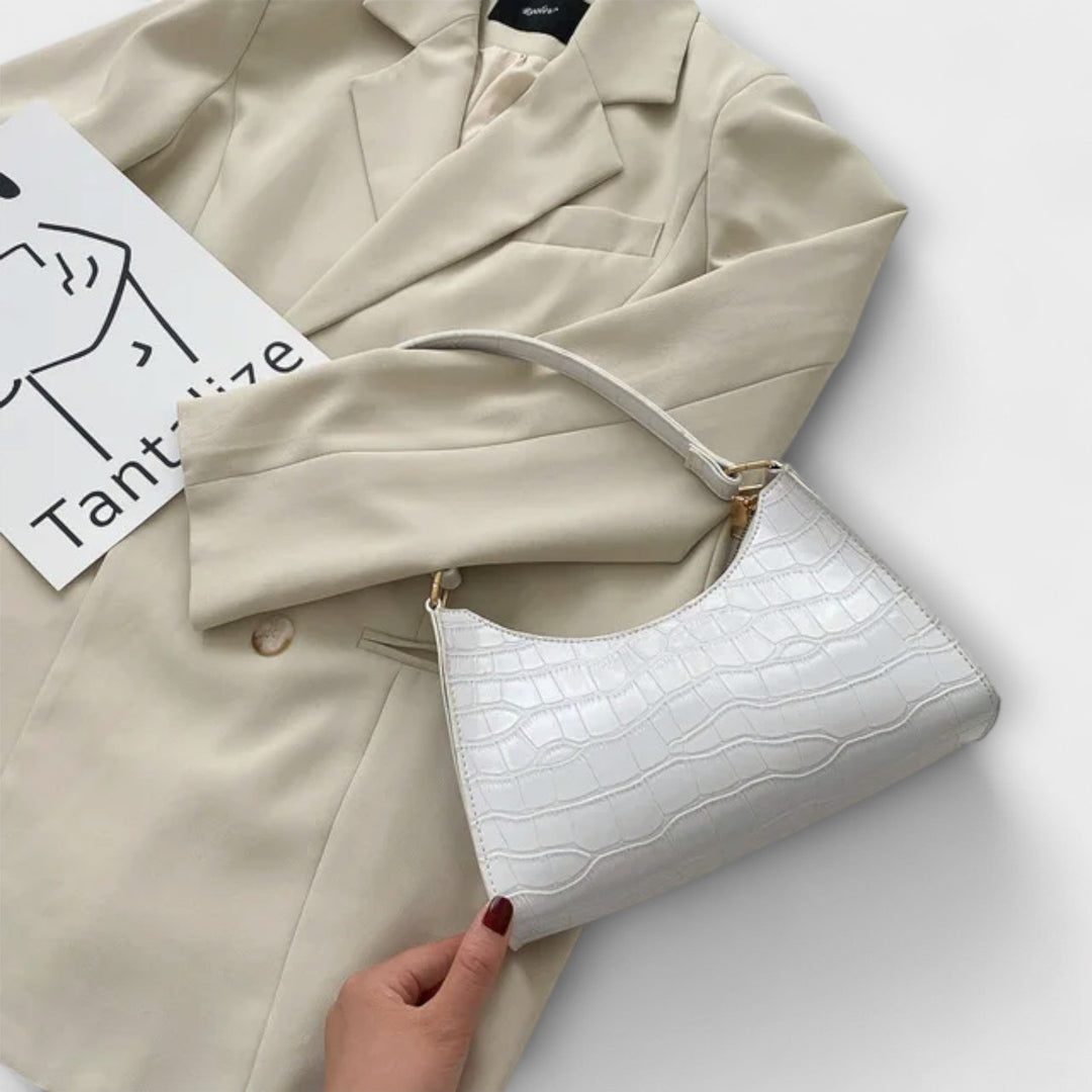 Solène | Sac en Cuir Brillant