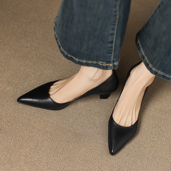 Talons de chat en cuir Calenne