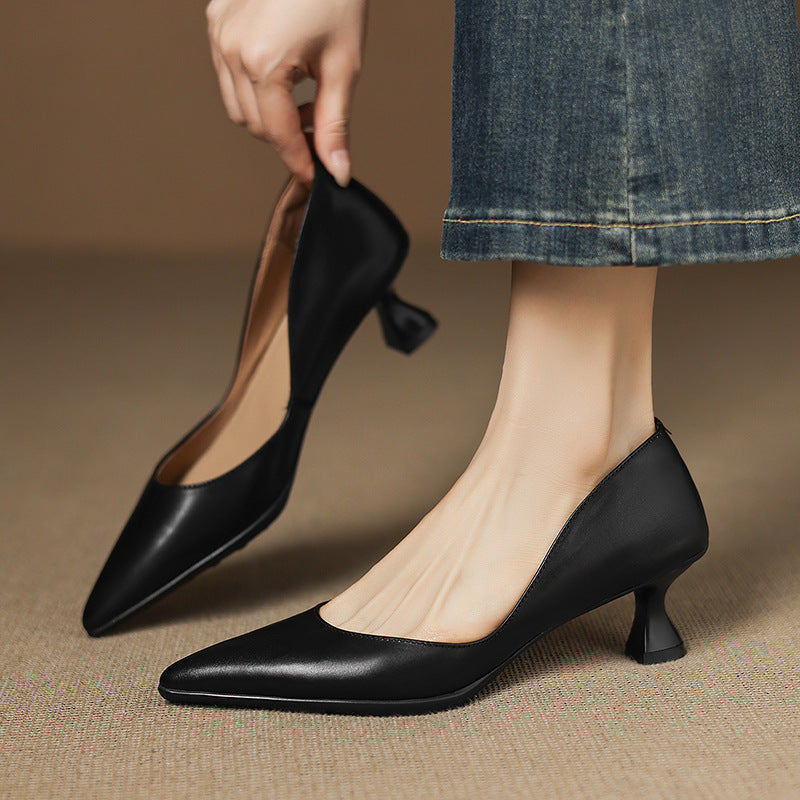 Talons de chat en cuir Calenne