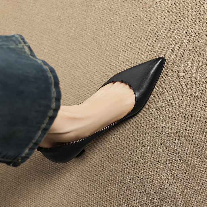 Talons de chat en cuir Calenne