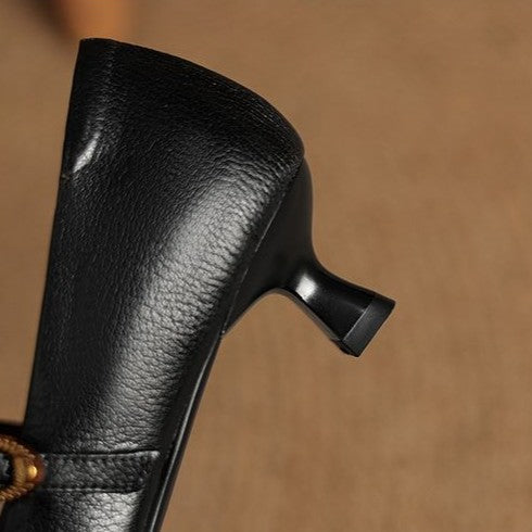 Talons Chatons en Cuir Eloria