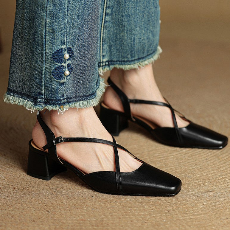 Talons en Cuir Valenne