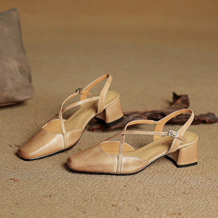 Talons en Cuir Valenne