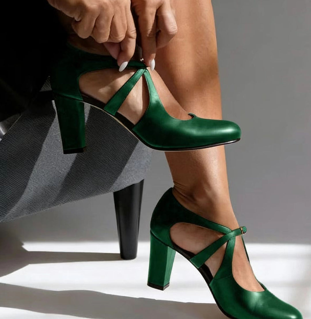 Camille | Talons en cuir élégants et confortables