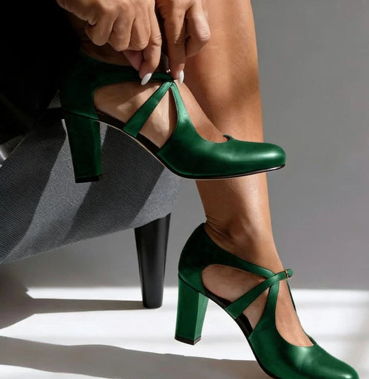 Camille | Talons en cuir élégants et confortables