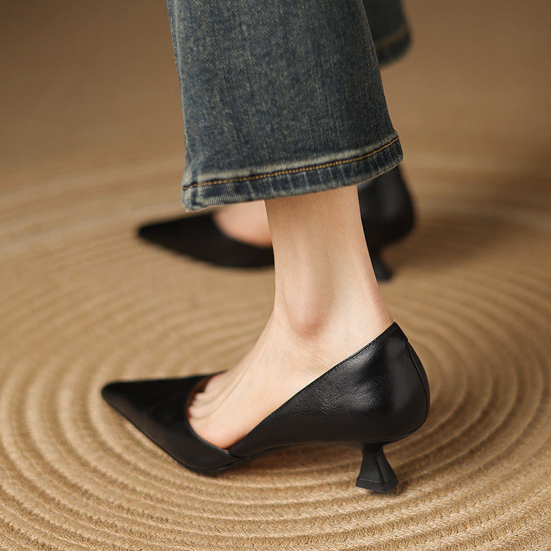 Ceyra Talons Kitten en Cuir