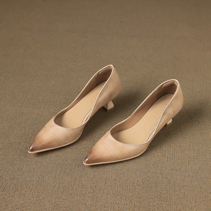 Talons de chat en cuir Calenne