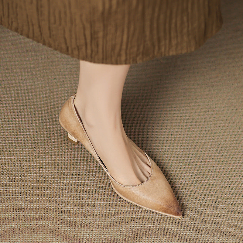 Talons de chat en cuir Calenne