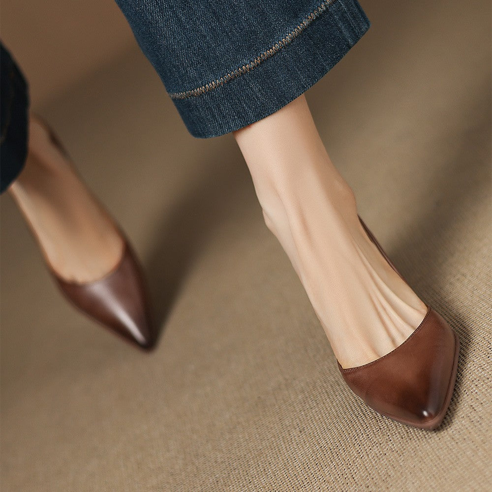 Talons de chat en cuir Calenne