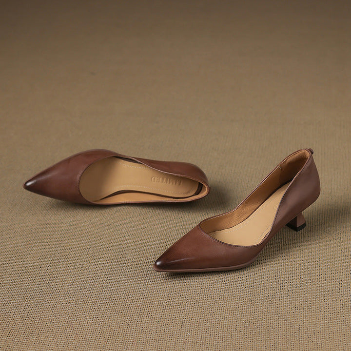 Talons de chat en cuir Calenne