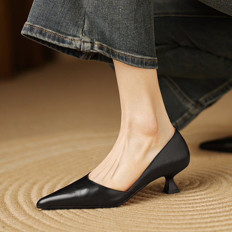 Ceyra Talons Kitten en Cuir
