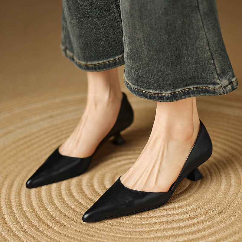 Ceyra Talons Kitten en Cuir