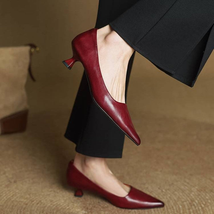 Talons en cuir Serane