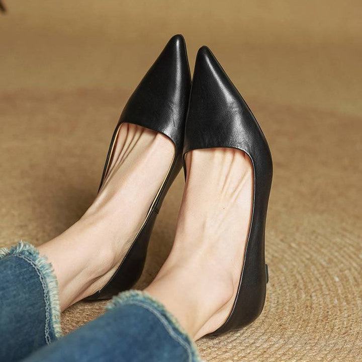 Talons en cuir Serane