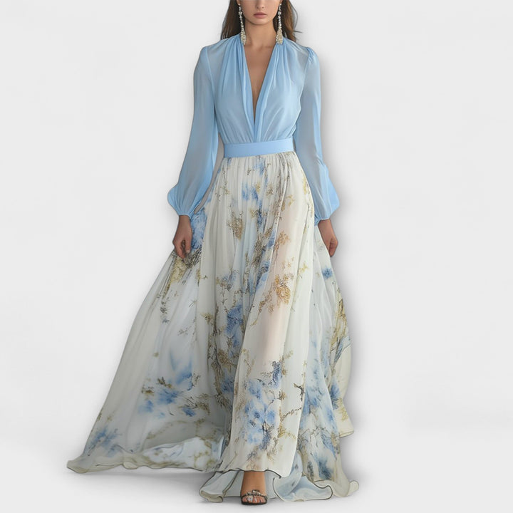 Amelia™ | Sukienka Maxi Kwiatowa
