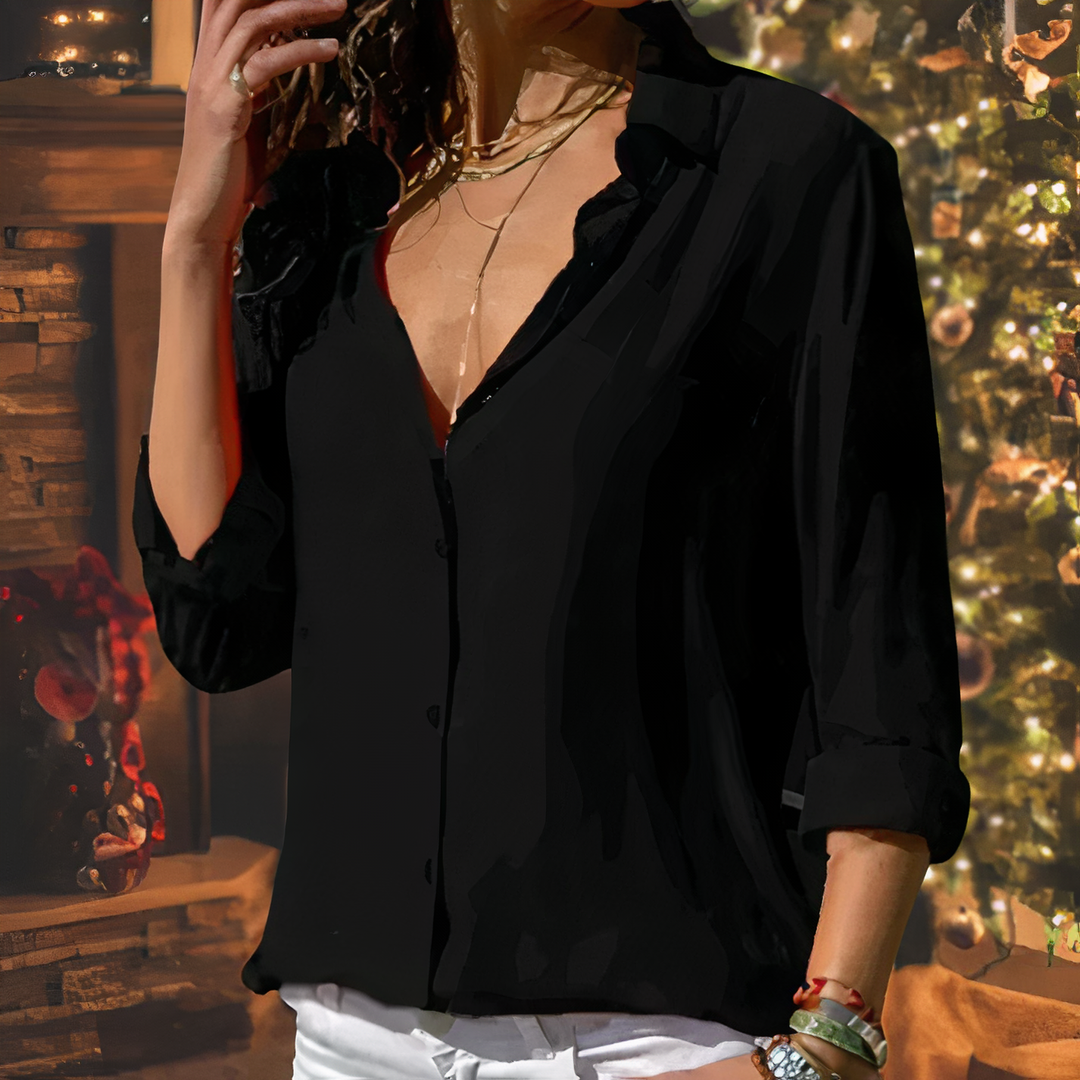 Mia | Blouse en Chiffon Élégante pour Femmes