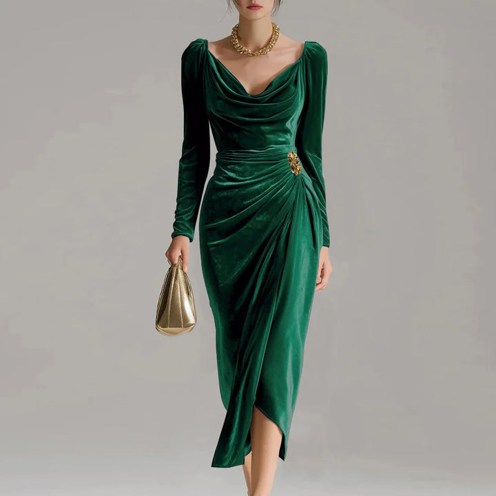Sylvana | Robe Midi Élégante