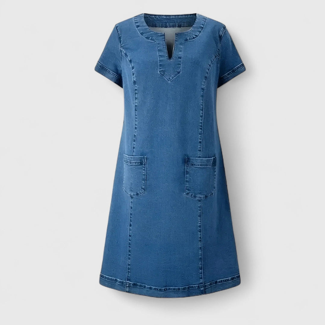 Louisa | Robe en Jean Élégante