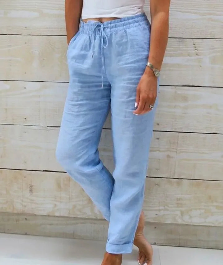 Clara | Short en Lin Chic et Respirant Femme