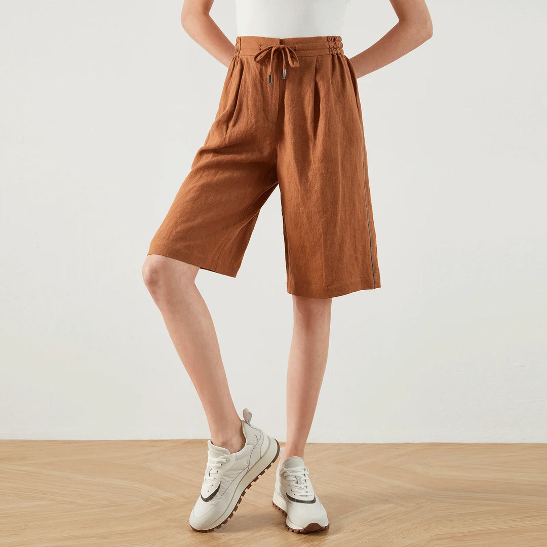 Sofia | Short d’Été Léger en Lin Confortable