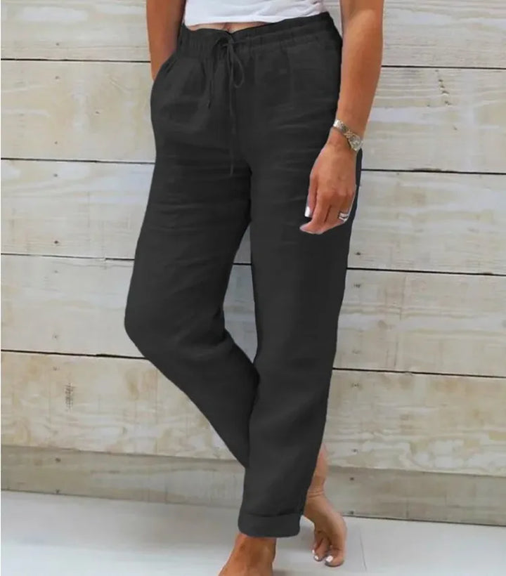 Clara | Short en Lin Chic et Respirant Femme