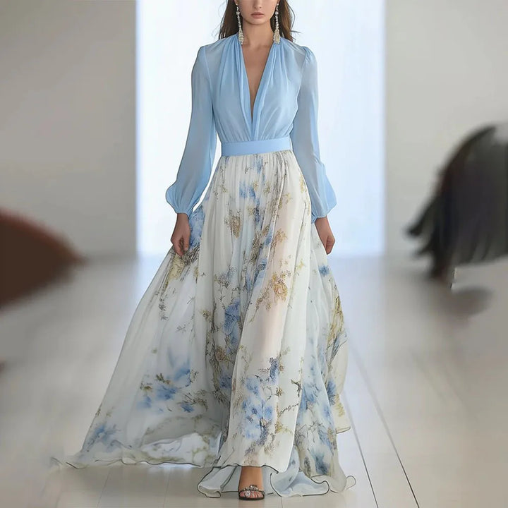 Amelia™ | Sukienka Maxi Kwiatowa