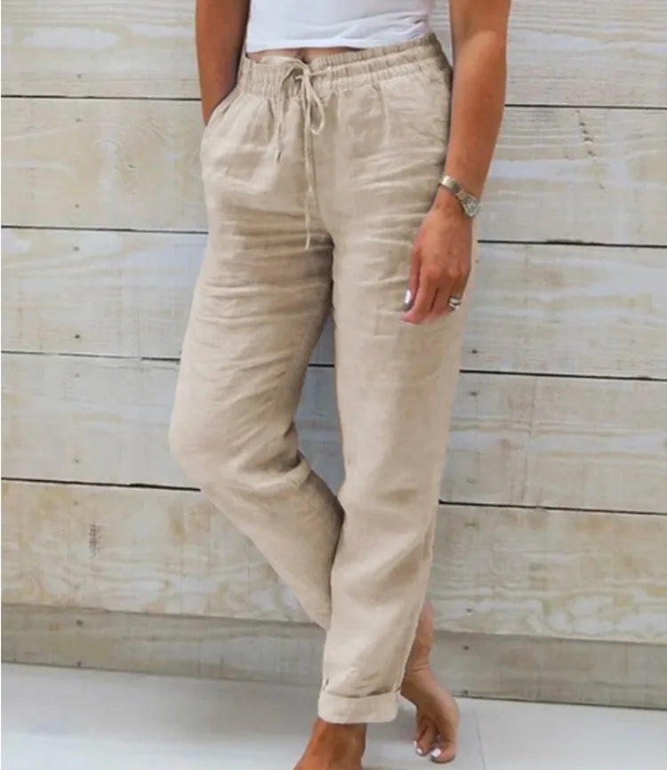 Clara | Short en Lin Chic et Respirant Femme