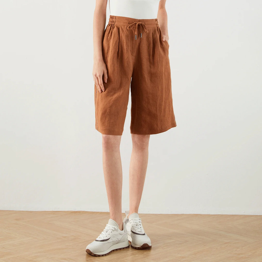 Sofia | Short d’Été Léger en Lin Confortable