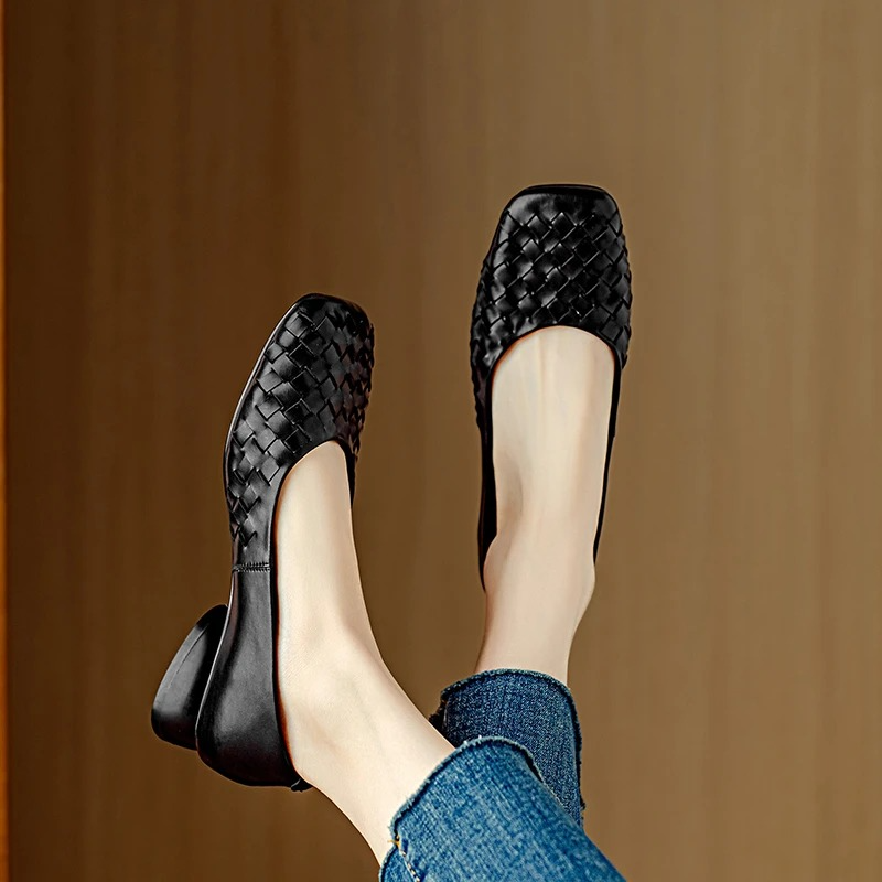 Ballerines en Cuir Marcelle