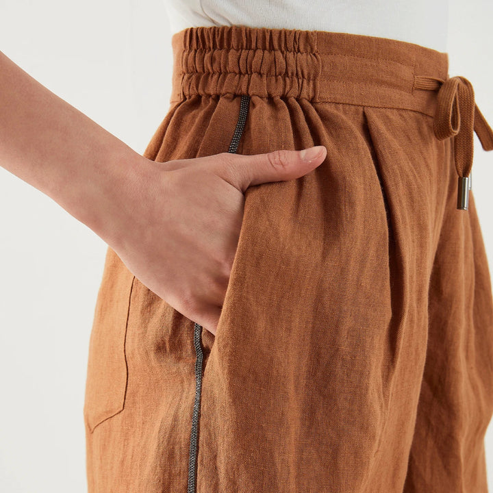 Sofia | Short d’Été Léger en Lin Confortable