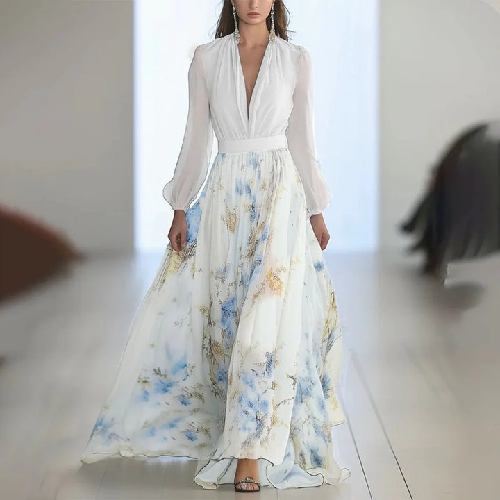 Amelia™ | Sukienka Maxi Kwiatowa