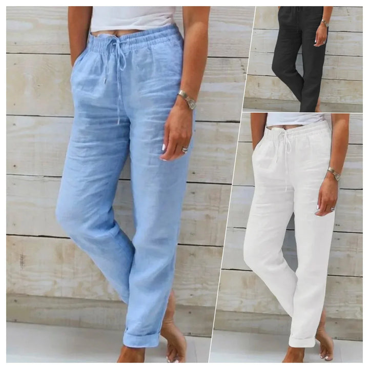Clara | Short en Lin Chic et Respirant Femme